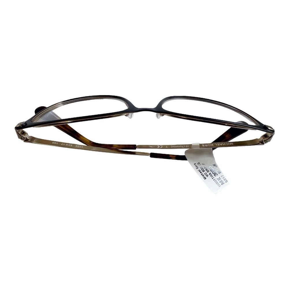Michael Kors Eye Glass Frames Luxottica Group 53 17 140 Black Gold MK 3050 - Picture 3 of 7
